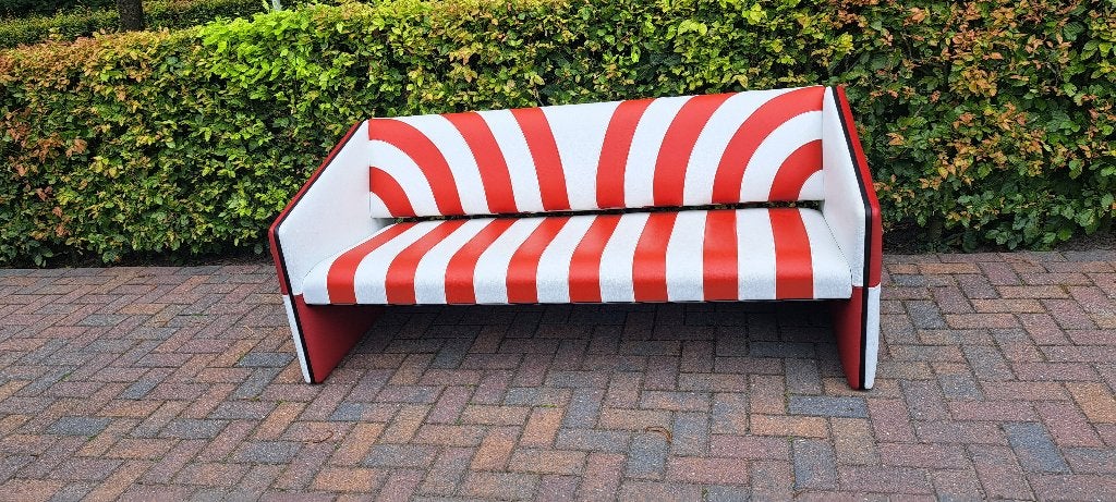 leren design bank, Ophalen, Uniek, 150 tot 200 cm, Tweepersoons
