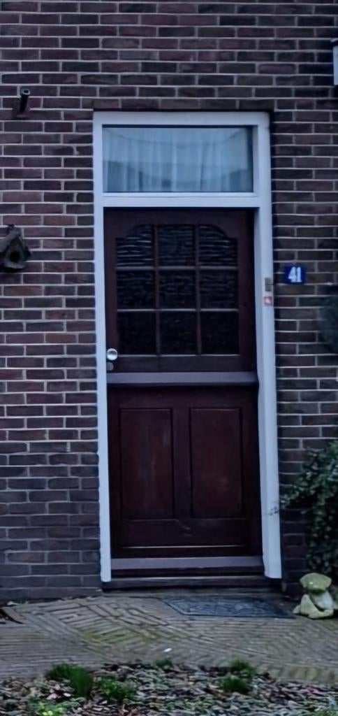 Landelijke voordeur in 2 delen, Ophalen, Gebruikt, Buitendeur, 200 tot 215 cm