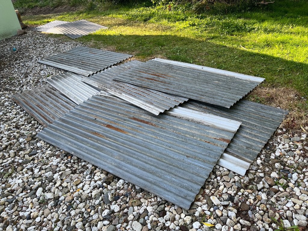 Stalen golfplaten, Ophalen, Gebruikt, 15 m² of meer, Golfplaat
