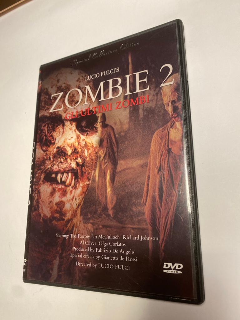 Lucio Fulci's Zombie 2 - Special Collectors Edition DVD, Cd's en Dvd's, Dvd's | Horror, Vanaf 16 jaar, Ophalen of Verzenden, Zo goed als nieuw