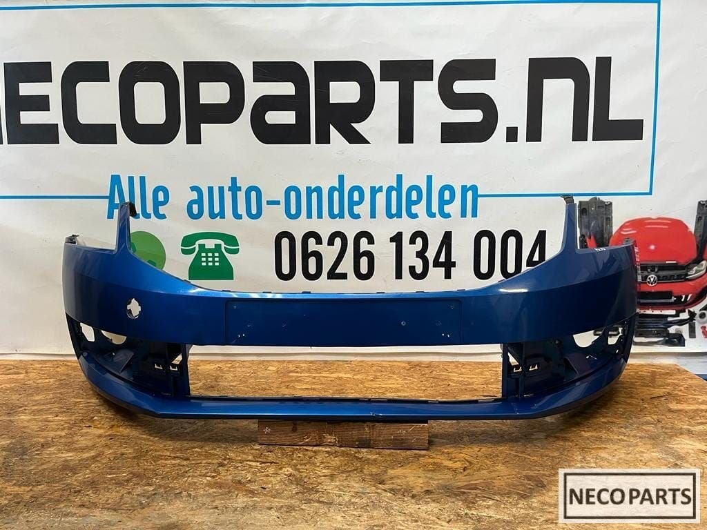 BUMPER SKODA OCTAVIA 5E VOORBUMPER ORIGINEEL 5E0807221N, Gebruikt, -, -, Ophalen of Verzenden