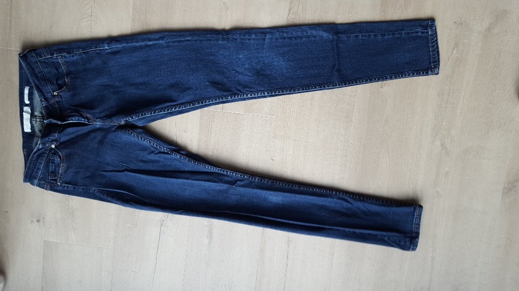 BlueRidge denim W28 L32 skinny donkerblauw, Blauw, BlueRidge, Ophalen of Verzenden, Zo goed als nieuw