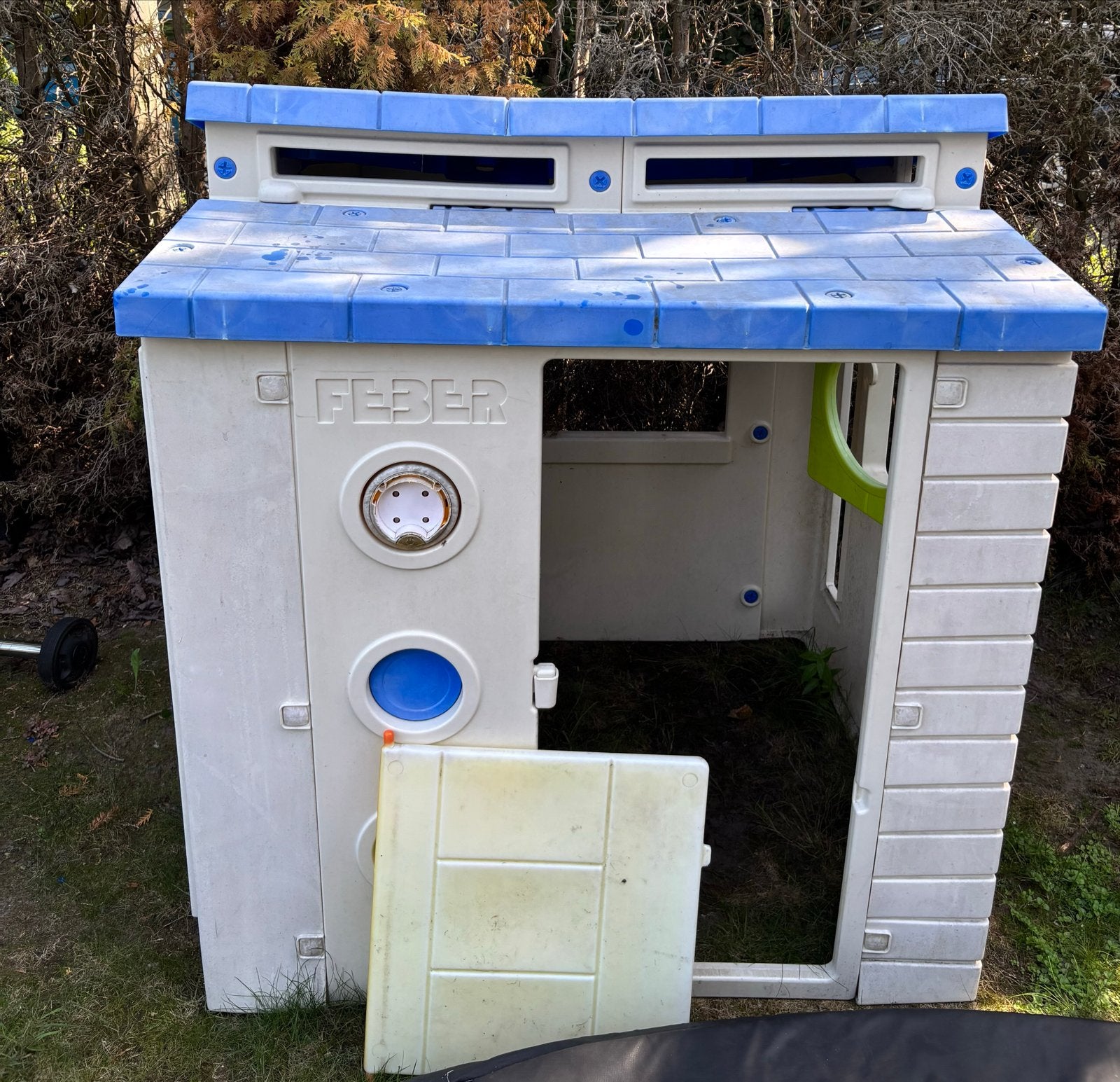 Gratis speelhuisje ophalen in Hapert, Ophalen of Verzenden, Gebruikt, Kunststof