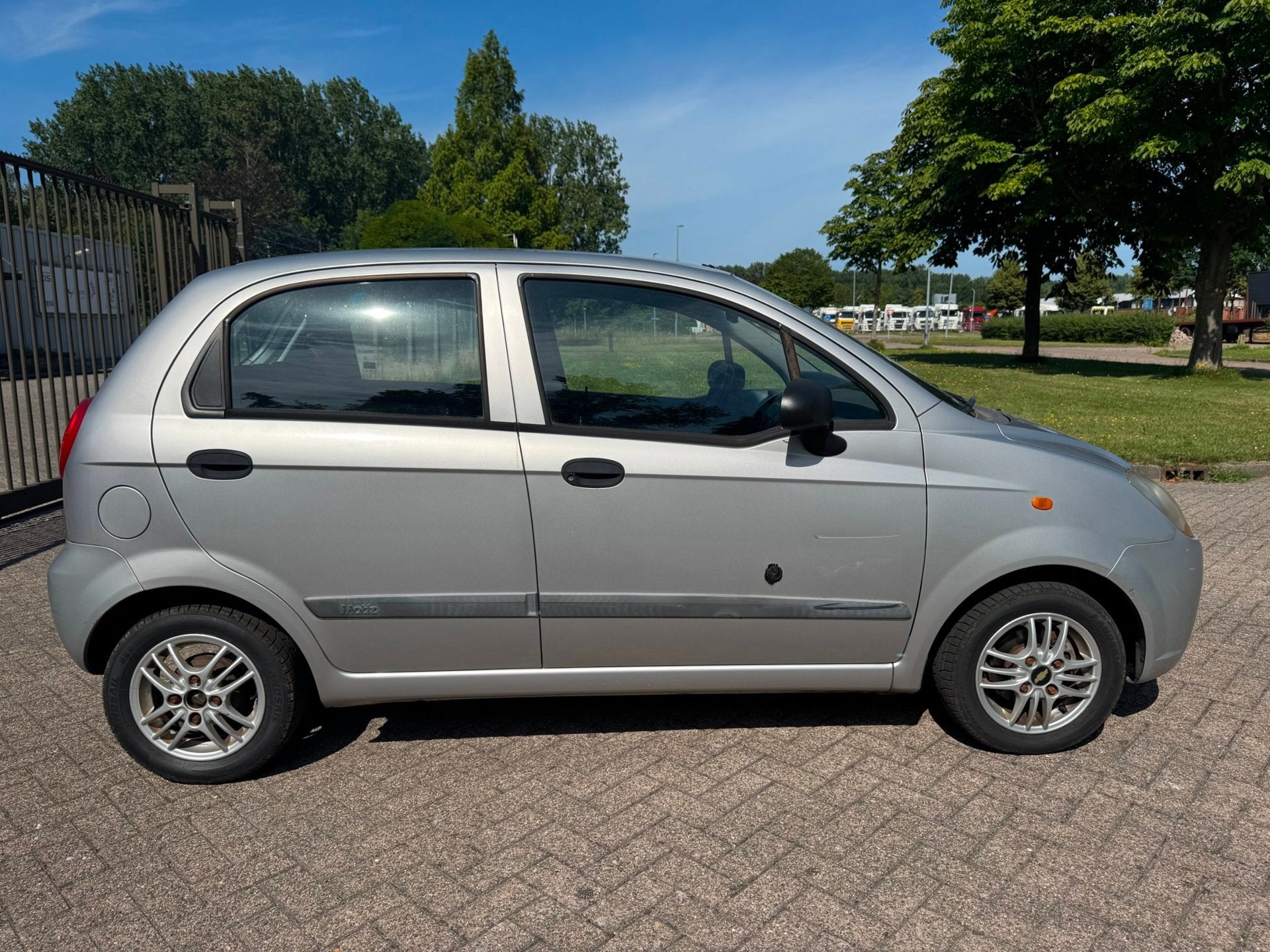 Chevrolet Matiz 0.8 Style/NWE APK/AUTOMAAT/AIRCO/ELEKTRISCHE, Auto's, Stof, Gebruikt, Origineel Nederlands, Bedrijf