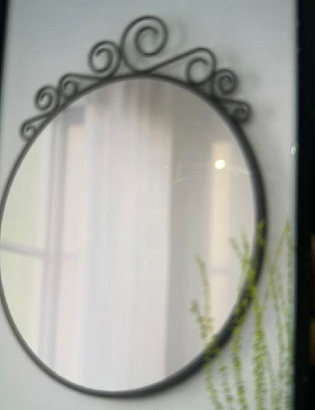 Spiegel nieuw, Huis en Inrichting, Woonaccessoires | Spiegels, Ophalen, Minder dan 50 cm, Rond, Nieuw