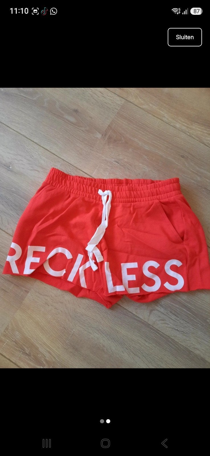 Rode shorts x New Yorker, Maat 38/40 (M), Kort, Nieuw, New Yorker
