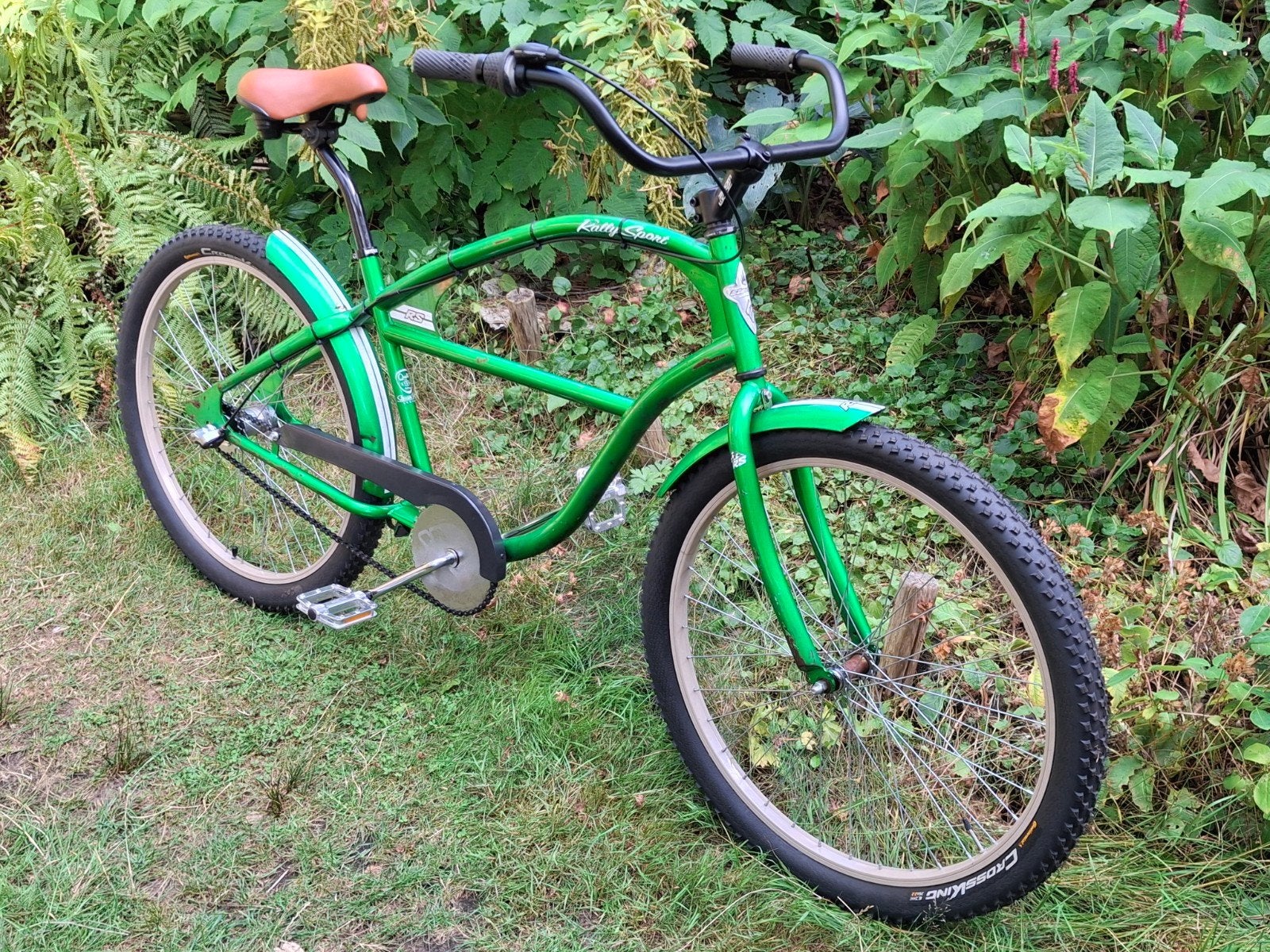 3-speed Electra Rally Sport, Terugtraprem, Gebruikt, Staal, Cruiser