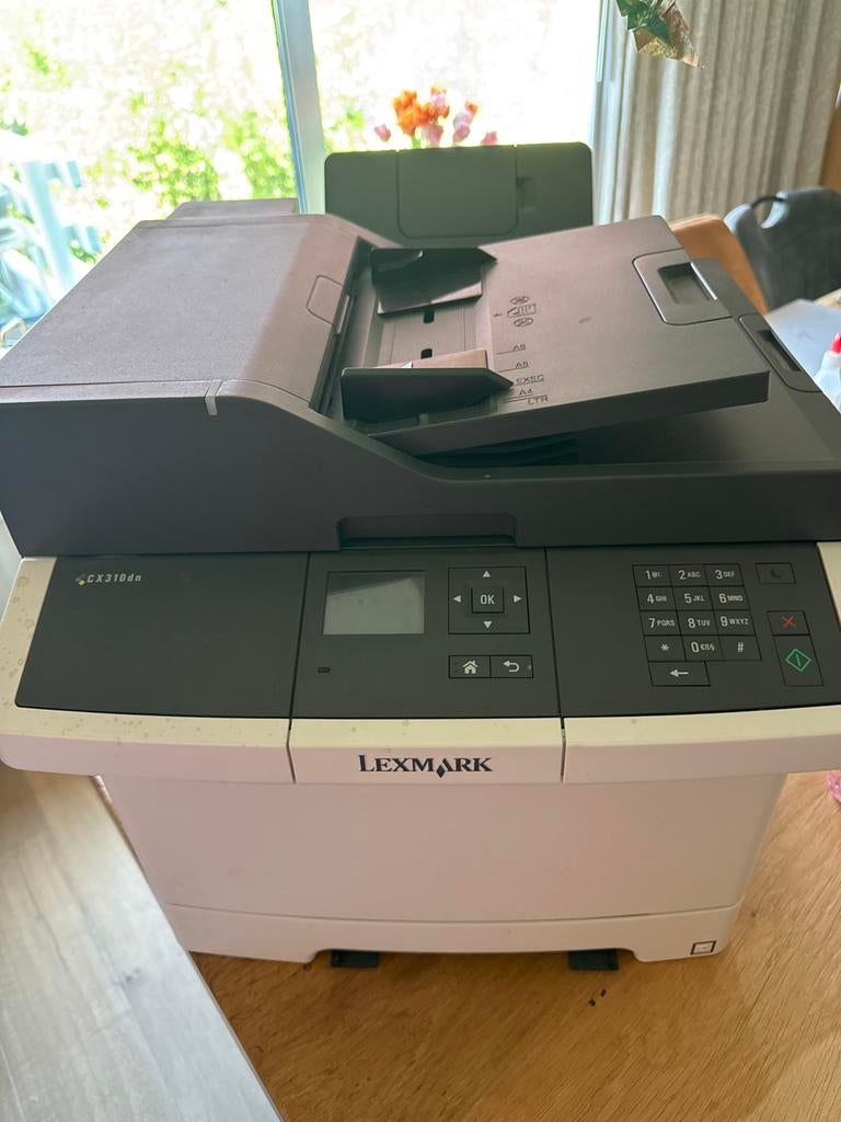 Lexmark CX310dn All-in-one Laserprinter - Toner leeg, Computers en Software, Printers, Zo goed als nieuw, All-in-one, Laserprinter