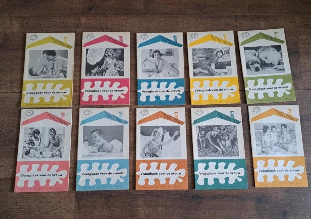 10 Vraagbaak voor de vrouw jaren 50/60 Unilever Sunil, Ophalen of Verzenden