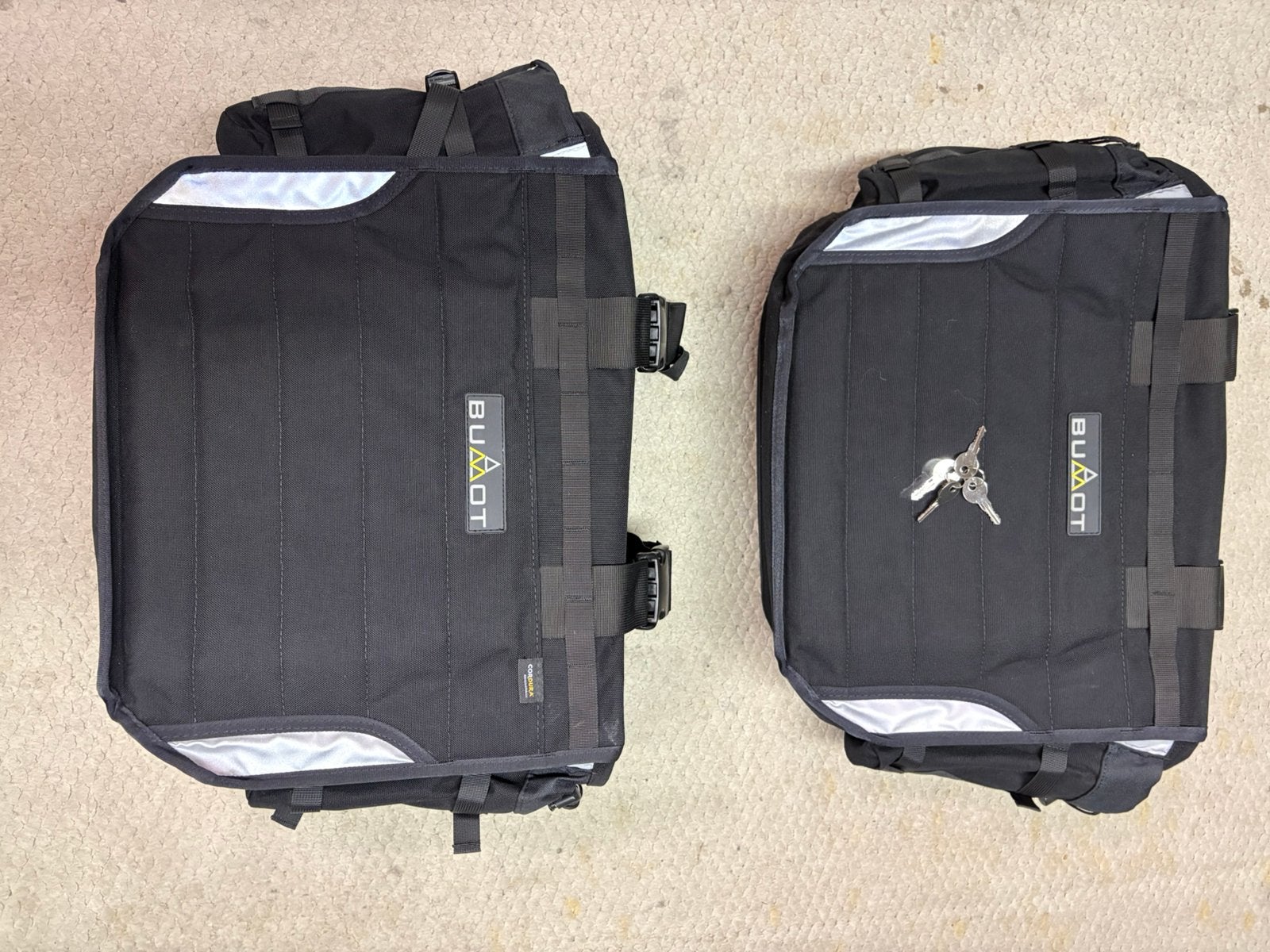 BUMOT Xtremada Soft Panniers tbv BMW R1200GSA / R1250GSA, Motoren, Ophalen of Verzenden, Gebruikt