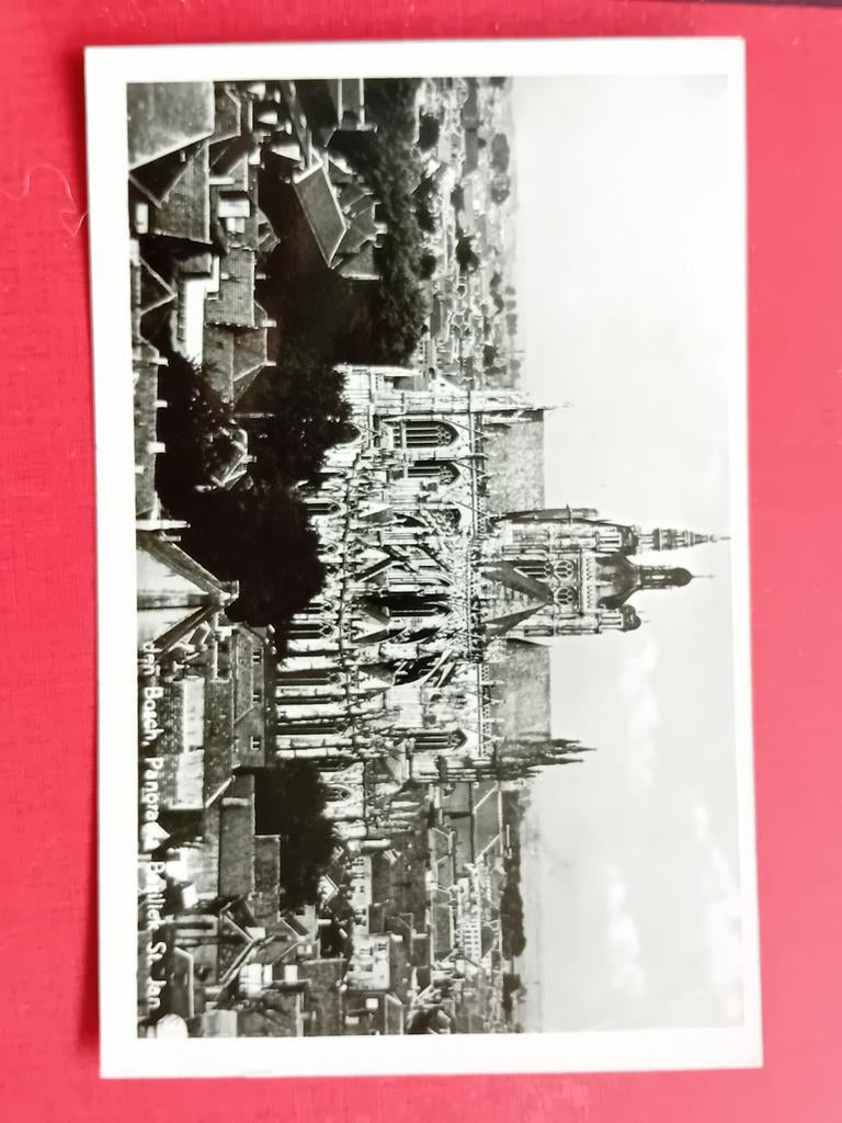 Ansichtkaart Den Bosch, Ophalen of Verzenden, 1940 tot 1960, Noord-Brabant