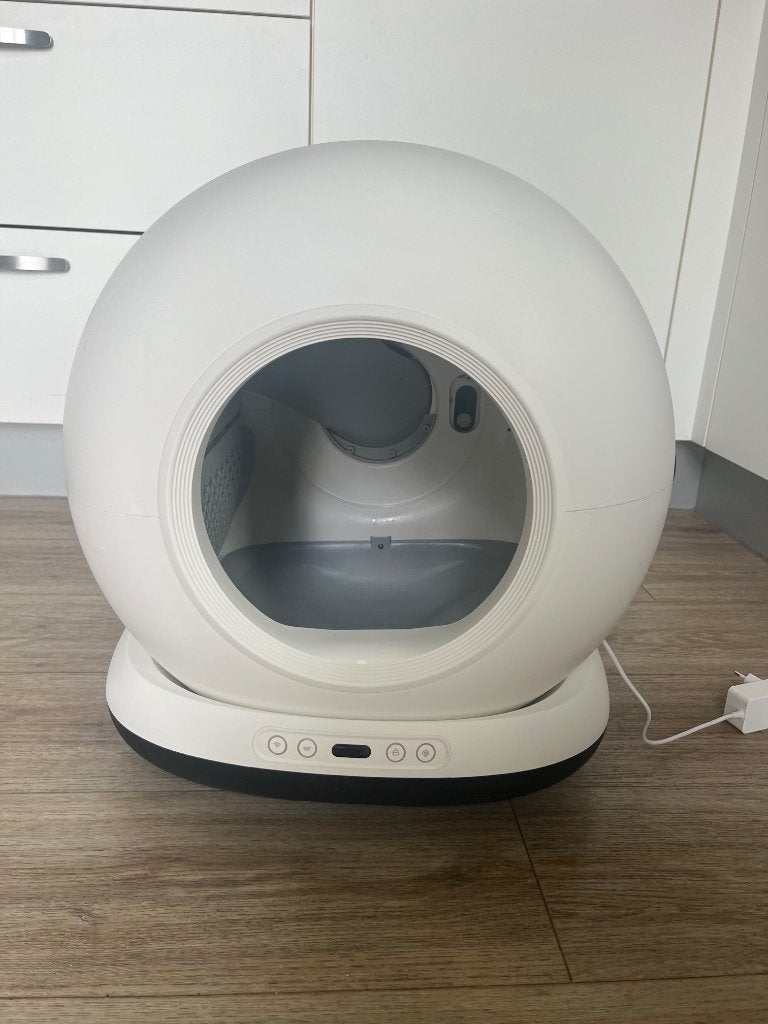 Automatische kattenbak Zedar K1200 - NIEUW, Ophalen, Zelfreinigend, Zo goed als nieuw, Gesloten