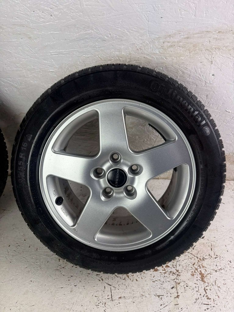 Volkswagen Golf Caddy Seat Leon velgen 16" 5x112 winterset, Auto-onderdelen, Banden en Velgen, Niet ingevuld, Gebruikt, 16 inch