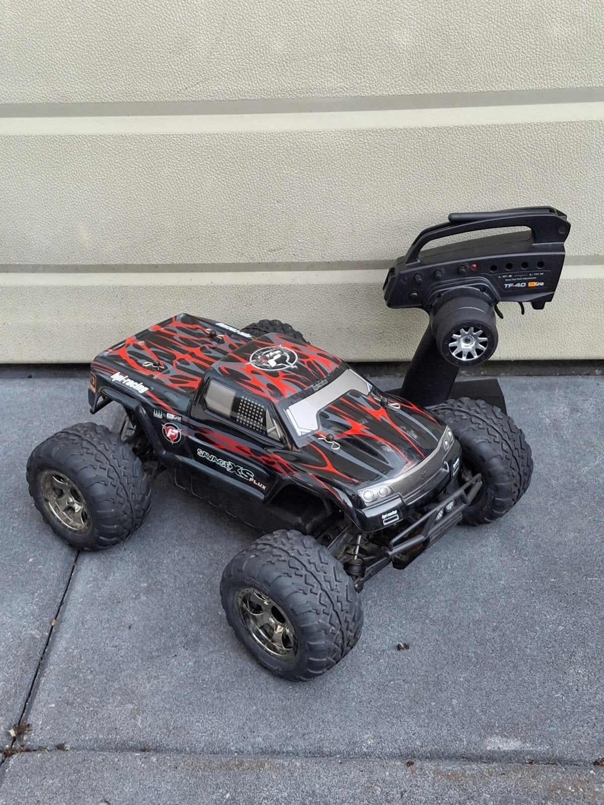 HPI Savage XS Flux RTR schaal 1:12 Compleet, Auto offroad, Zo goed als nieuw, RTR (Ready to Run), Overige schalen