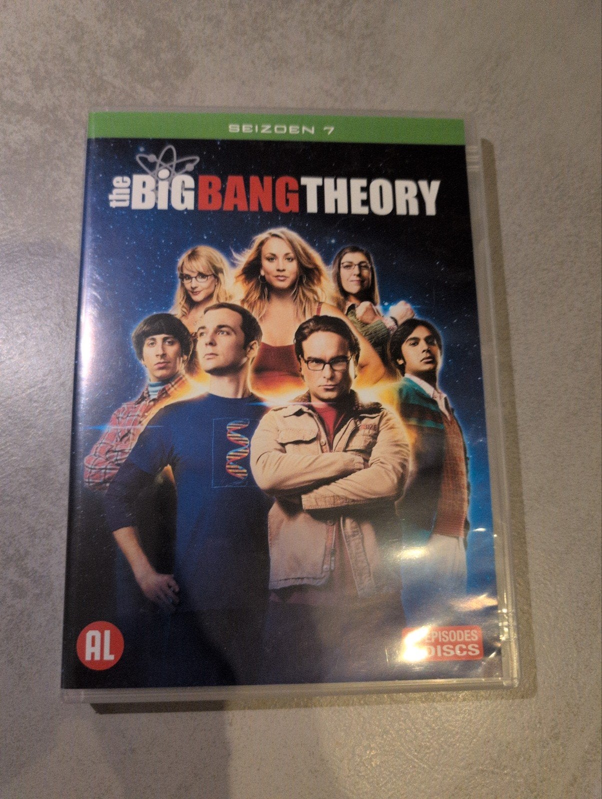 The Big Bang Theory - Seizoen 7 (DVD), Cd's en Dvd's, Dvd's | Tv en Series, Spaans, Bonusmateriaal, Alle leeftijden, Seizoen 7