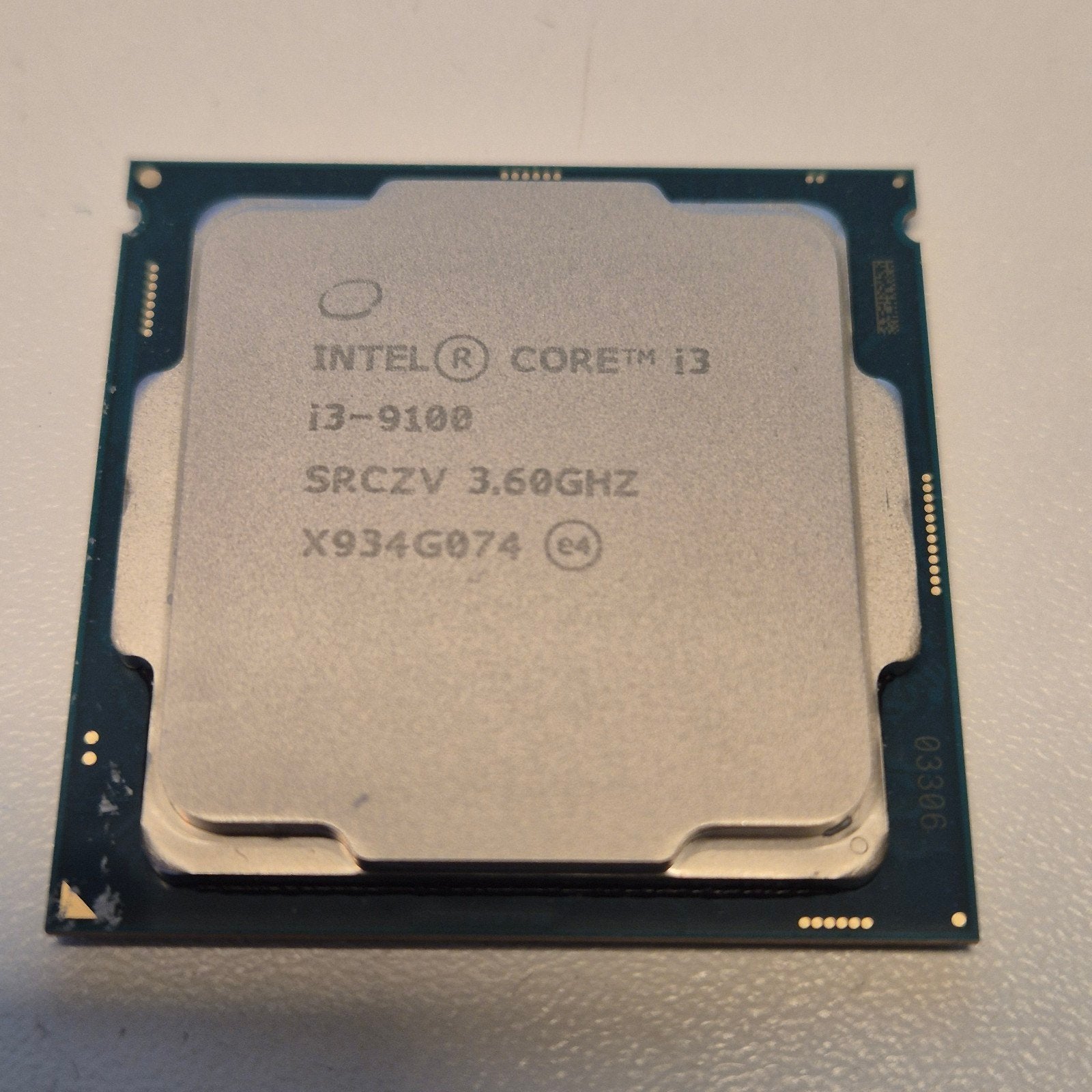 Intel Core i3-9100 Socket 1151 processor, Computers en Software, Processors, Gebruikt, 4-core, 3 tot 4 Ghz, Verzenden