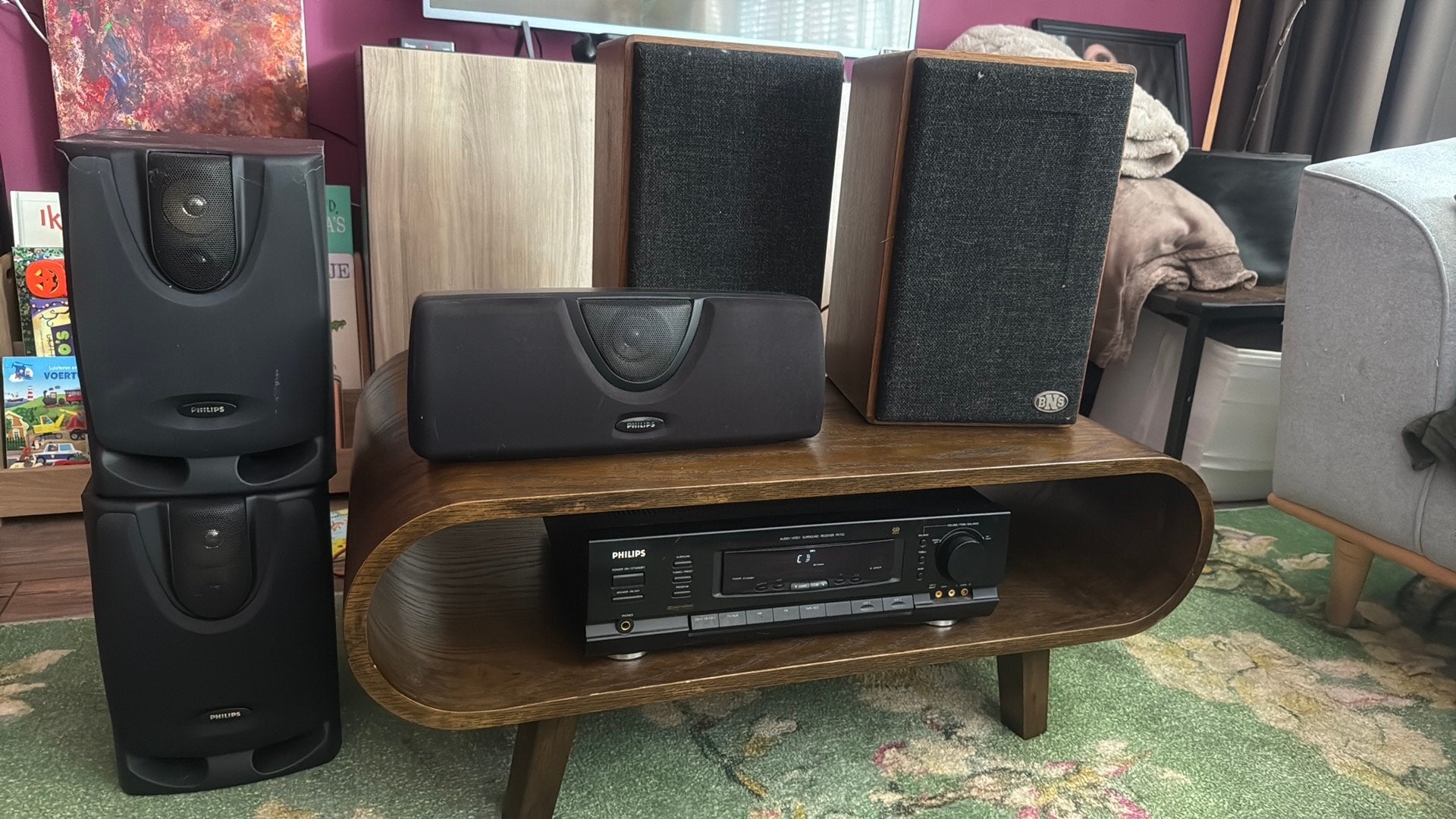 Originele BNS 232 speakers - Vintage geluidskwaliteit, Audio, Tv en Foto, Luidsprekers, Gebruikt, Minder dan 60 watt, Boekenplank luidspreker