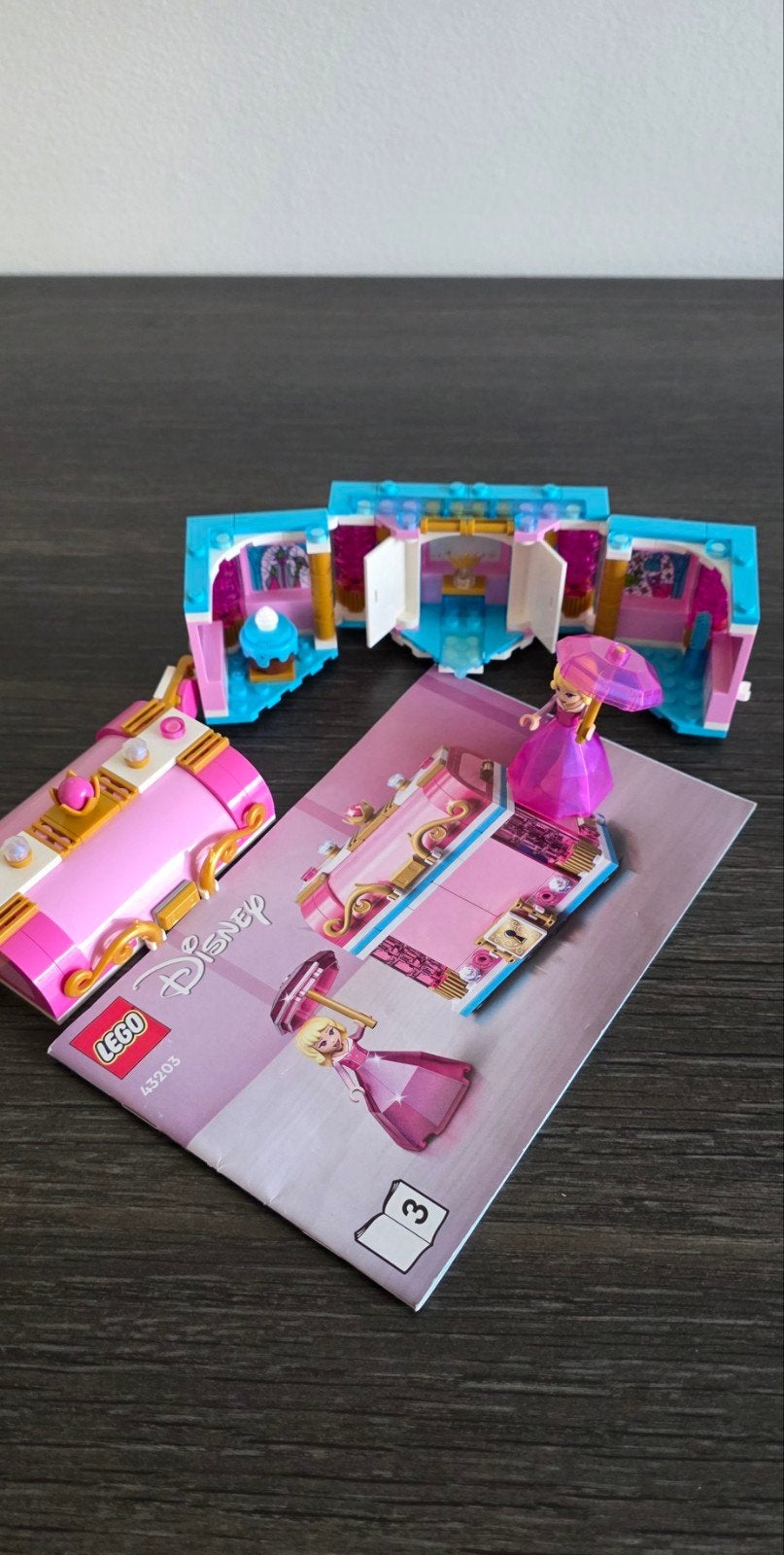 43203 Lego Disney Aurora, Merida and Tiana, Ophalen, Lego, Zo goed als nieuw, Compleet