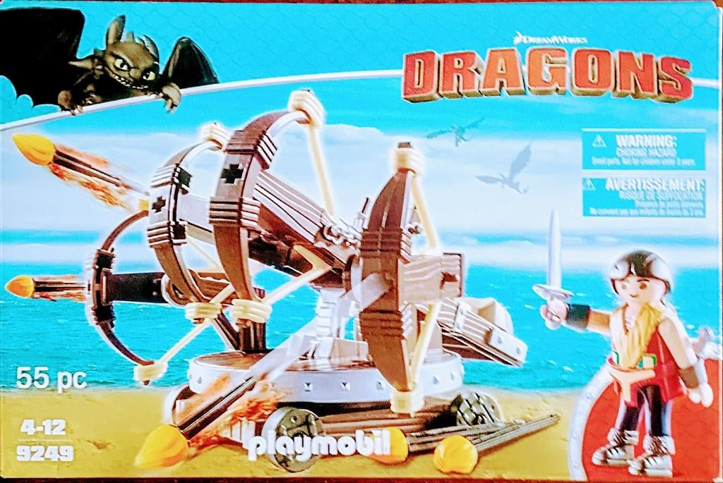 Dragons Eret Met Viervoudige Ballista 9249, Ophalen of Verzenden, Zo goed als nieuw, Complete set