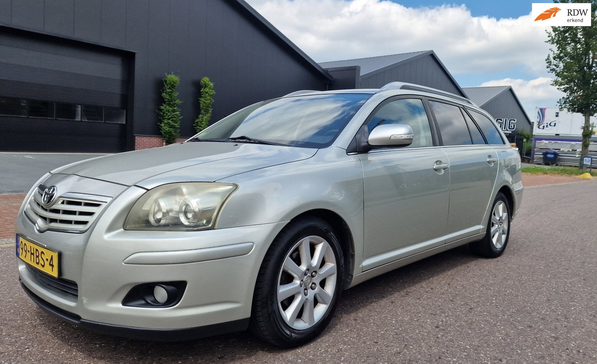 Toyota Avensis Wagon 1.8 VVTi Luna Business AUTOMAAT CRUISE, 1794 cc, Zwart, 4 cilinders, 129 pk