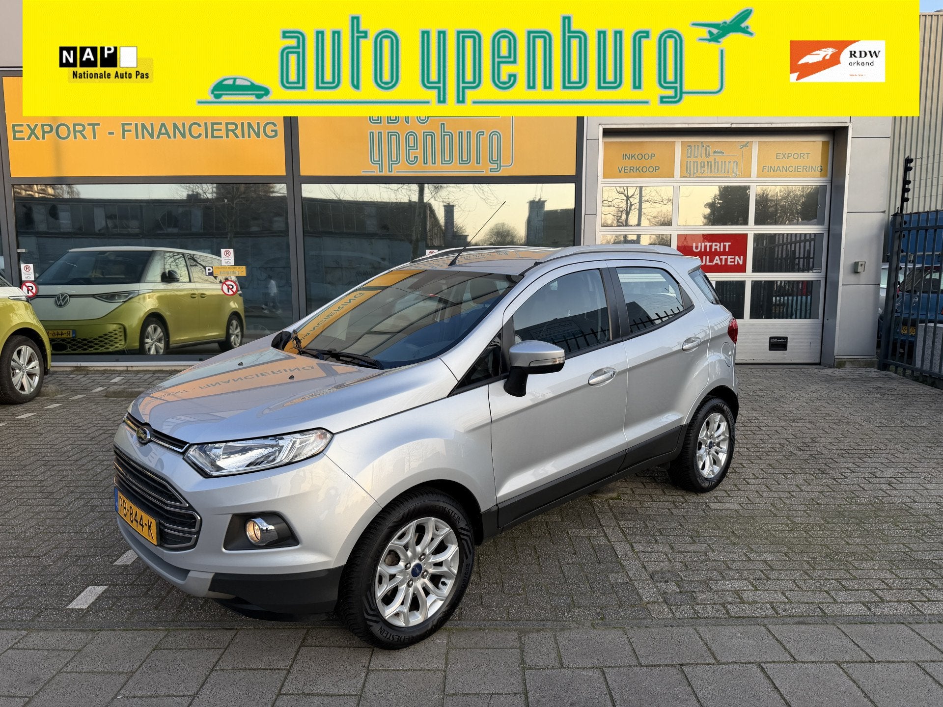 Ford EcoSport 1.0 EcoBoost Titanium * 139.150 Km * Navi * Le, Auto's, Voorwielaandrijving, Gebruikt, Euro 6, Ecosport