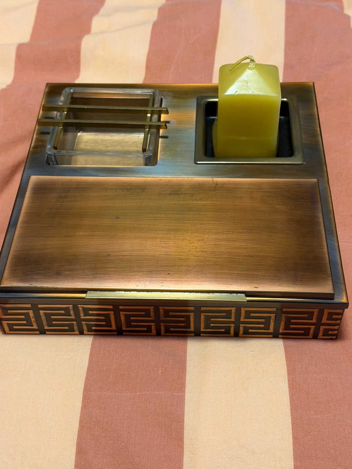 Bijzondere vintage Art Deco sigaren-/rookbox, Ophalen of Verzenden, Zo goed als nieuw
