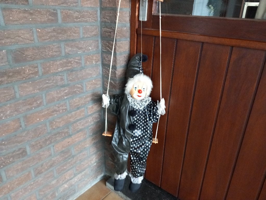 8 poppen waarvan 7 clowns, Ophalen of Verzenden, Gebruikt, Pop