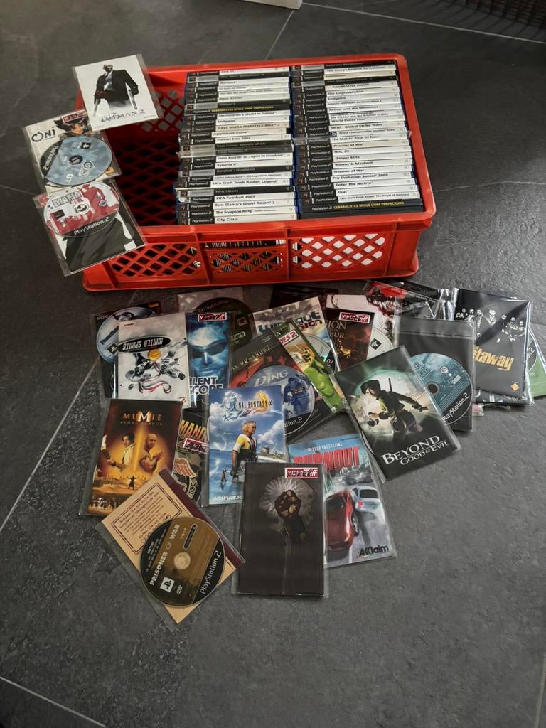 Playstation 2 spellen games partij van 80 stuks!, Ophalen of Verzenden, Gebruikt