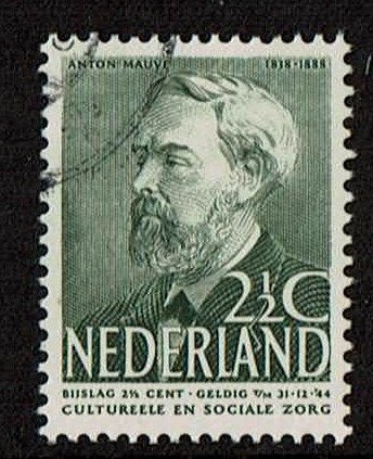 Nederland NVPH 319 gestempeld, Verzenden, T/m 1940, Gestempeld
