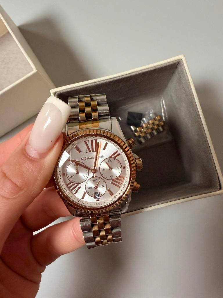 Origineel Michael Kors Horloge – Luxe voor minder, Sieraden, Tassen en Uiterlijk, Horloges | Dames, Overige merken, Staal, Polshorloge
