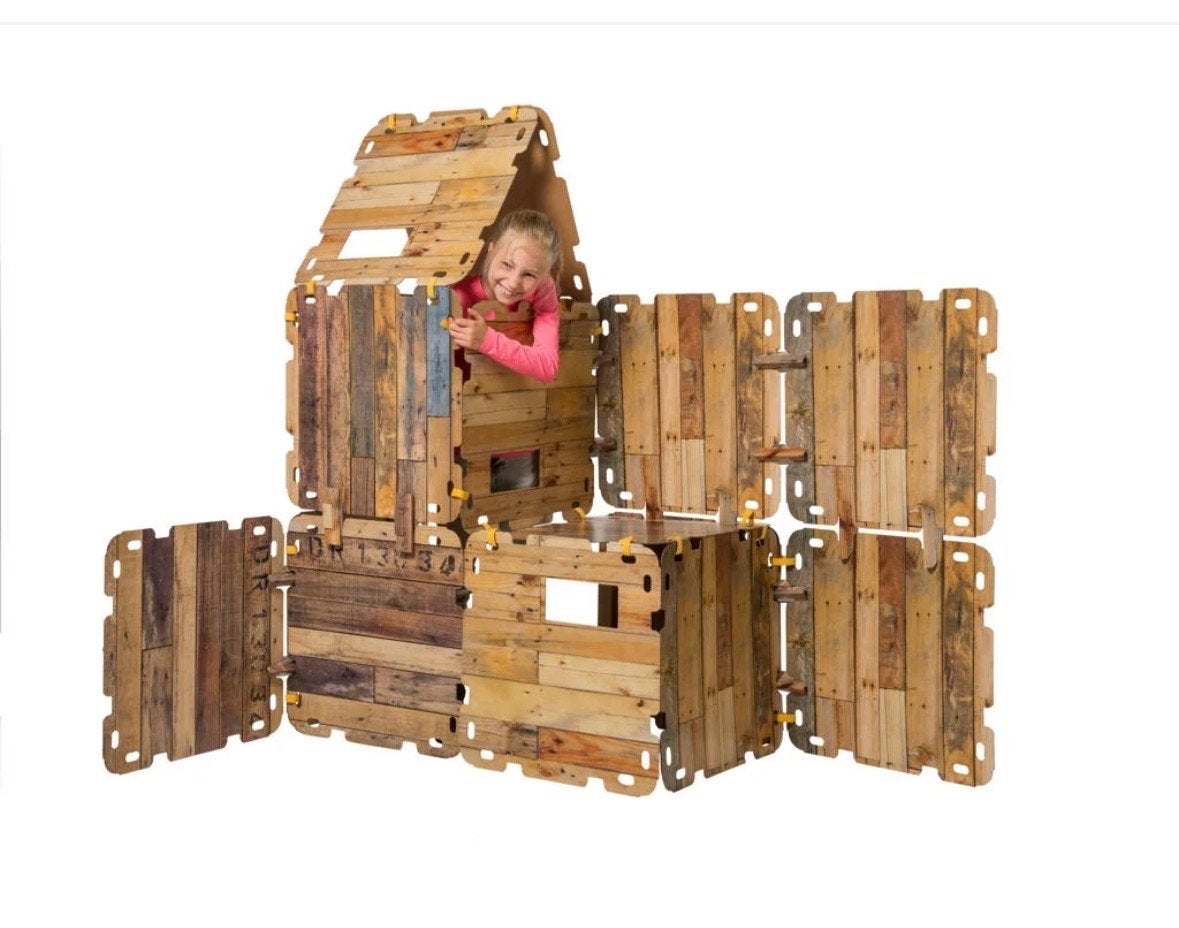 Fantasy Fort 15 large set voor kinderen, Ophalen, Gebruikt, Bouwen