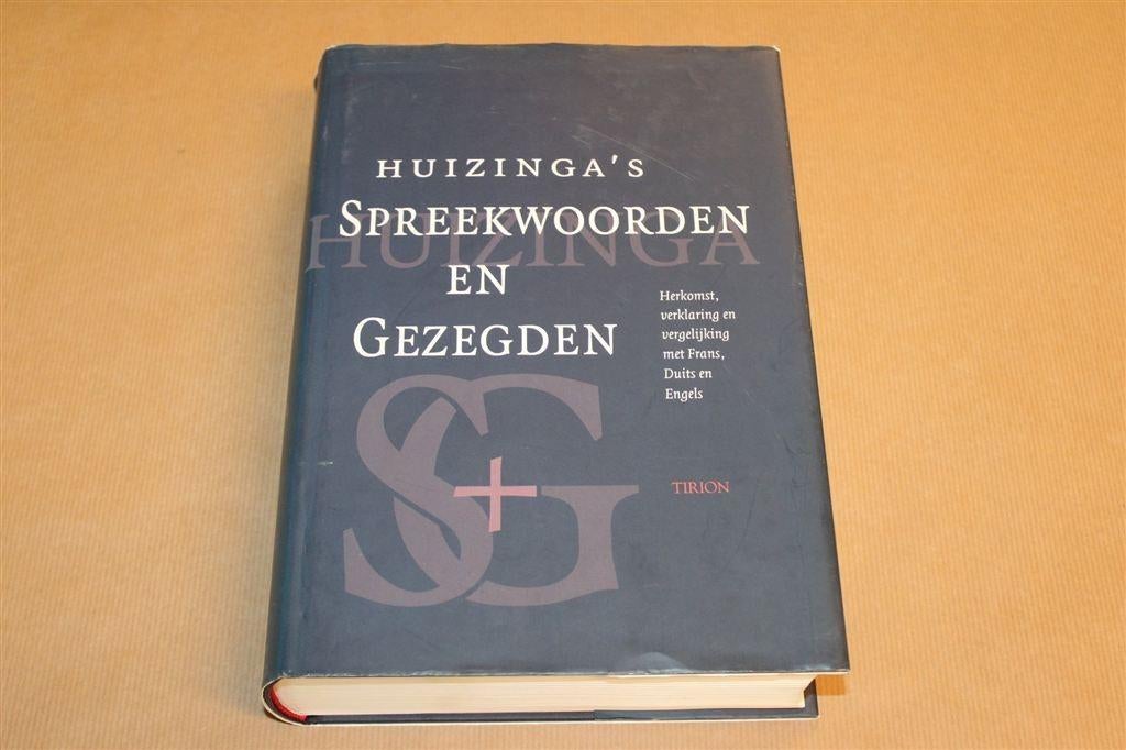 Huizinga Spreekwoorden — Betekenis & Herkomst Naslagwerk, Ophalen of Verzenden, Gelezen, Van Dale