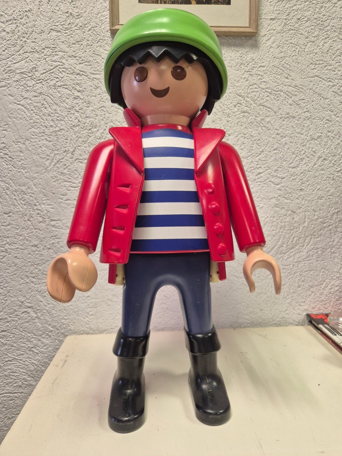 Grote Playmobil Piraat Decoratiefiguur - Vintage, Ophalen of Verzenden
