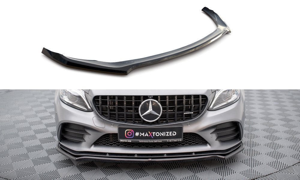 Voorlip diffuser sideskirts C-Klasse C43 AMG Sedan W205 18+, Ophalen of Verzenden