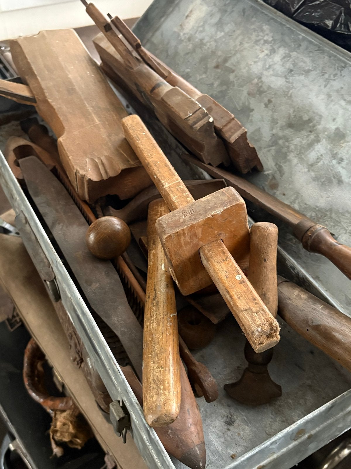 Vintage houten gereedschap, Antiek en Kunst, Antiek | Gereedschap en Instrumenten, Ophalen