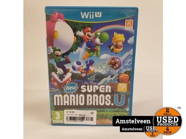 Wii U Game: Super Mario Bros U