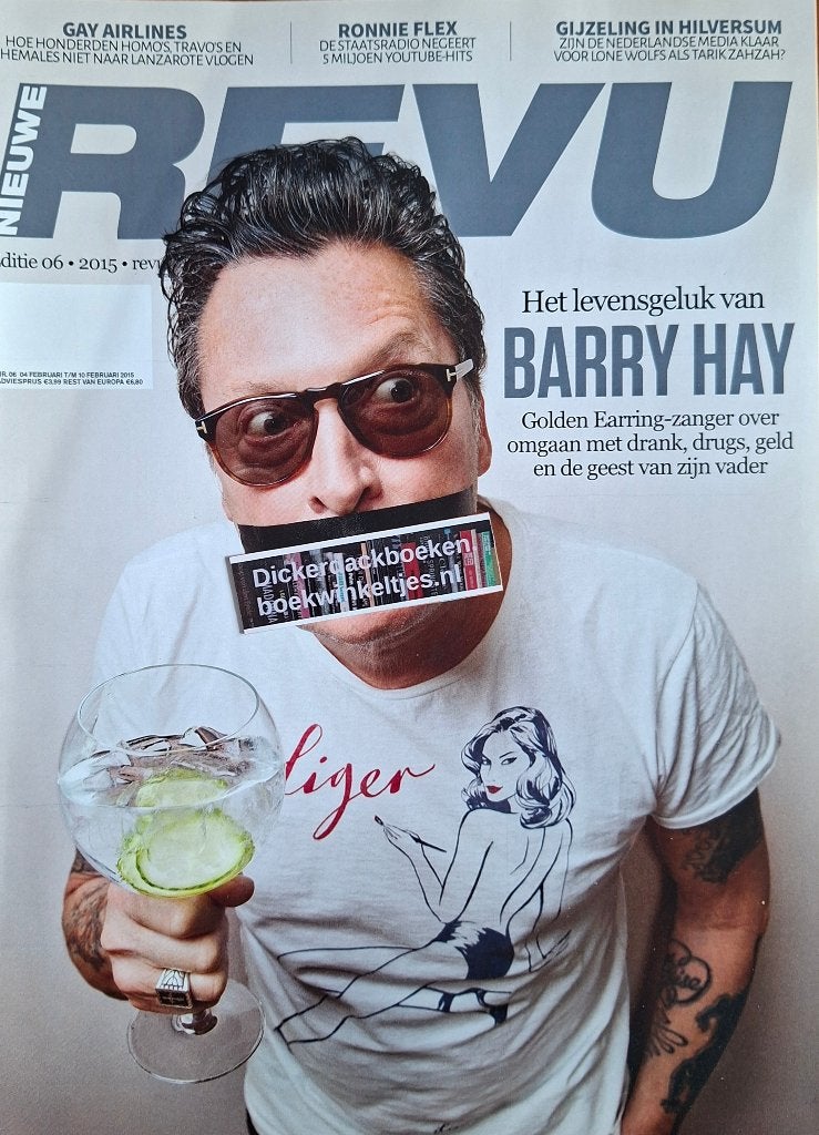 Revu nr 6, 2015; Barry Hay, Ronnie Flex, Bob Dylan en meer, Verzamelen, Ophalen of Verzenden, Zo goed als nieuw, Boek, Tijdschrift of Artikel