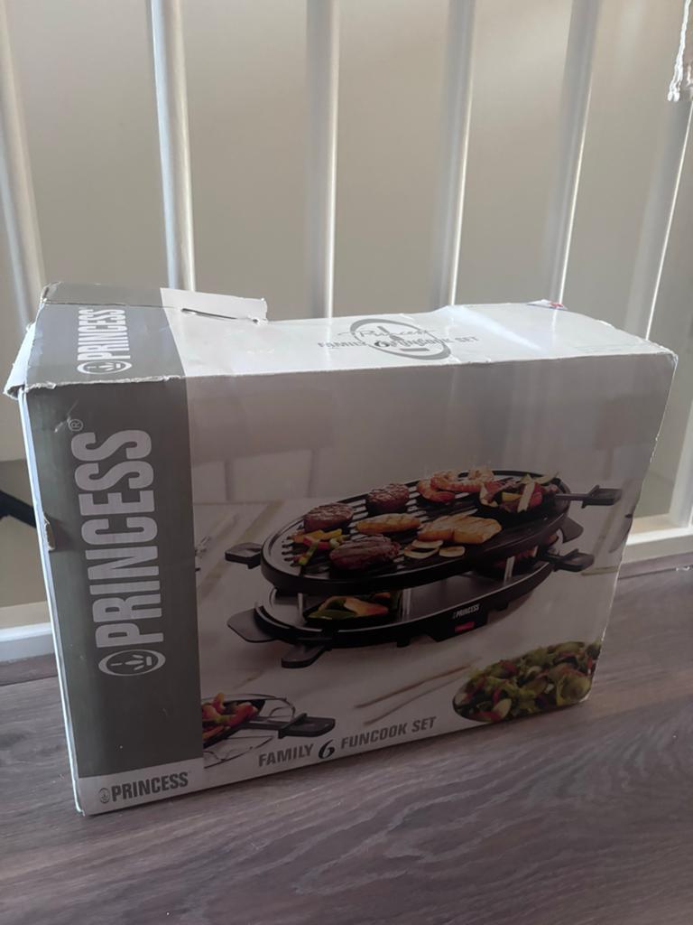 Princess Gourmetstel FunCook Set 6 personen, Ophalen of Verzenden, Gebruikt, 4 t/m 7 personen