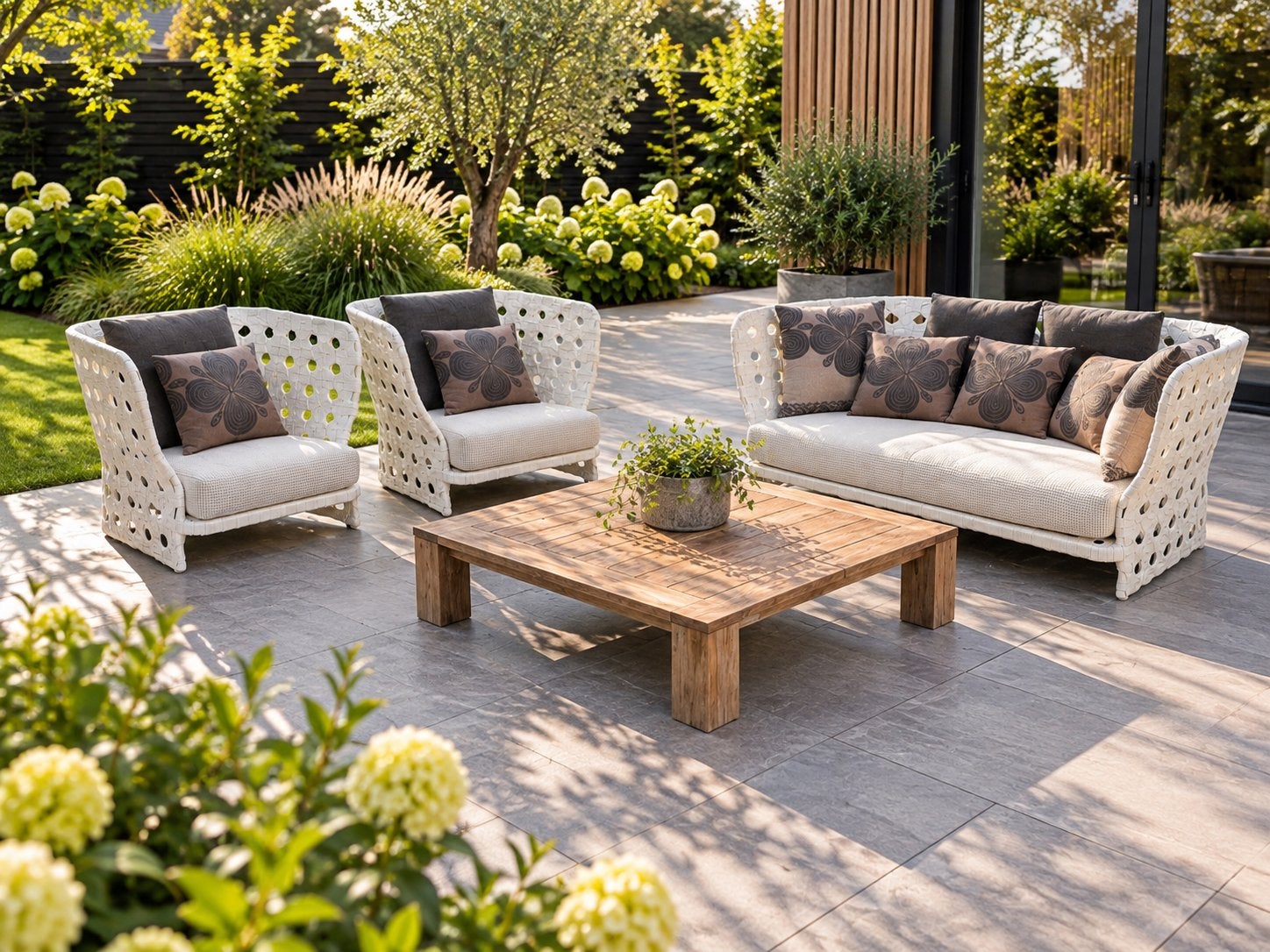 B & B Italia Canesta Loungeset Tuinset, Tuin en Terras, Ophalen, Zo goed als nieuw, Stoel