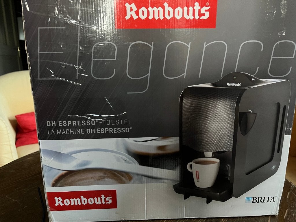 Rombouts 123Espresso apparaat, Espresso apparaat, Ophalen of Verzenden, Zo goed als nieuw, 2 tot 4 kopjes