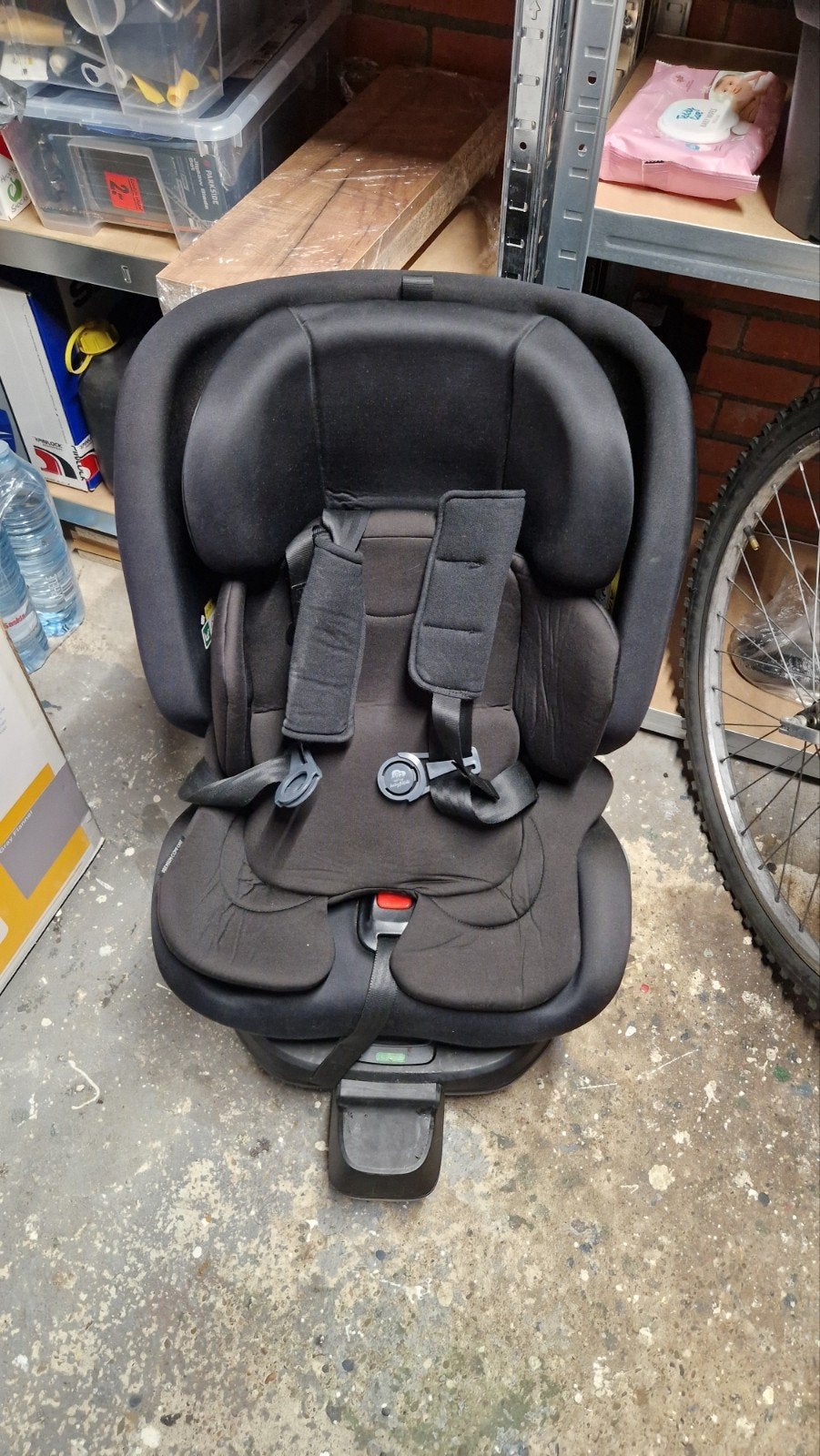 Kidsriver Premium Comfort i-Size Baby Autostoeltje Zwart, Ophalen