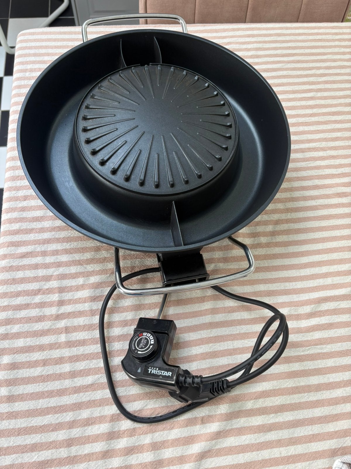 Tristar Hotpot Elektrisch - Korian bbq, Tuin en Terras, Ophalen of Verzenden, Gebruikt