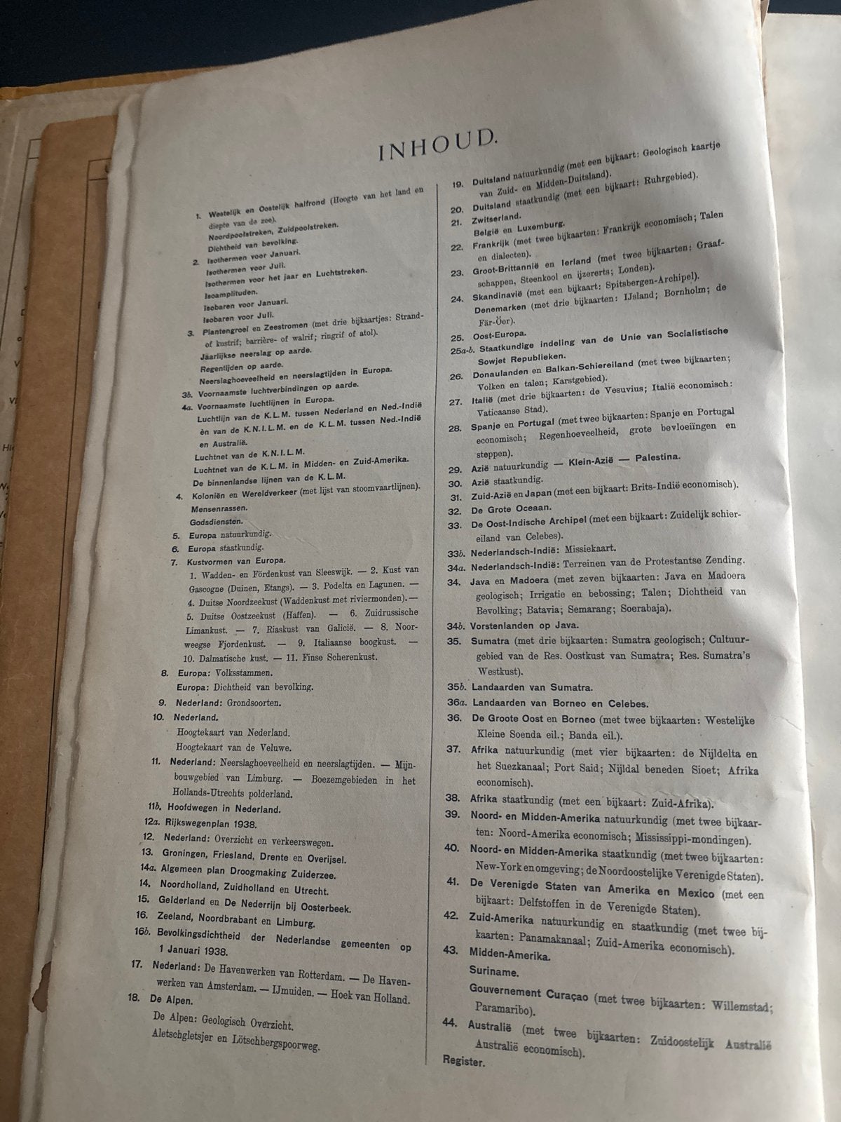 Bos-Niermeyer Schoolatlas der Gehele Aarde uit 1939, Gelezen, Bosatlas, Ophalen of Verzenden, 1800 tot 2000