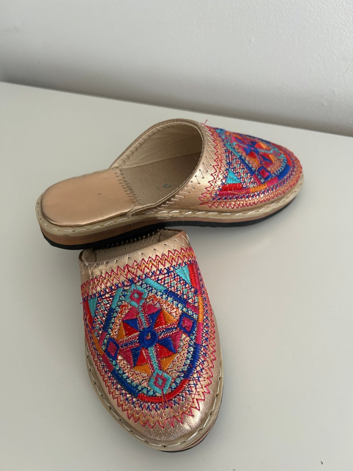 Marokaanse kaftan slippers kinderen, Ophalen of Verzenden
