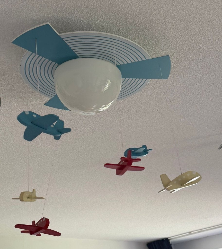Philips plafondlamp Mykidsroom Avigo, Gebruikt, Ophalen of Verzenden, Meerkleurig, Lamp