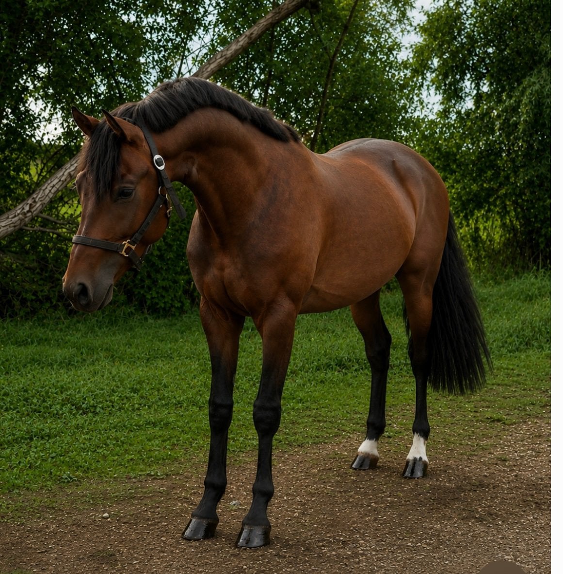 Super knappe 2,5 jarige allround topper, Met stamboom, Dressuurpaard, 0 tot 2 jaar, Hengst