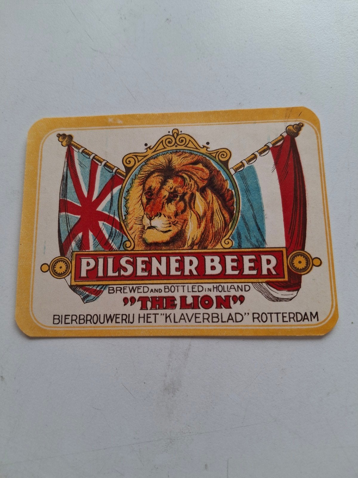 etiket Phoenix brij Amersfoort, Verzamelen, Ophalen of Verzenden, Zo goed als nieuw, Overige typen, Overige merken
