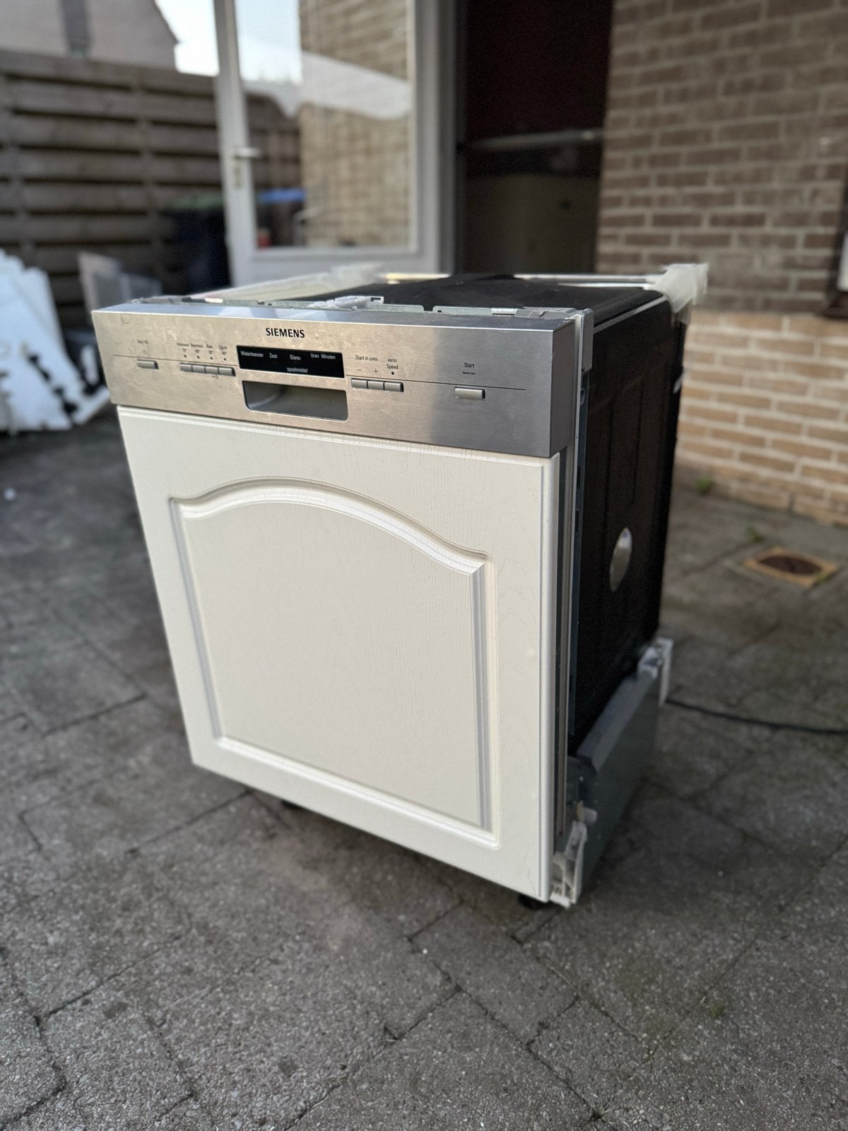 Siemens Inbouw Vaatwasser, Ophalen, 60 cm of meer, Eco programma, Zo goed als nieuw