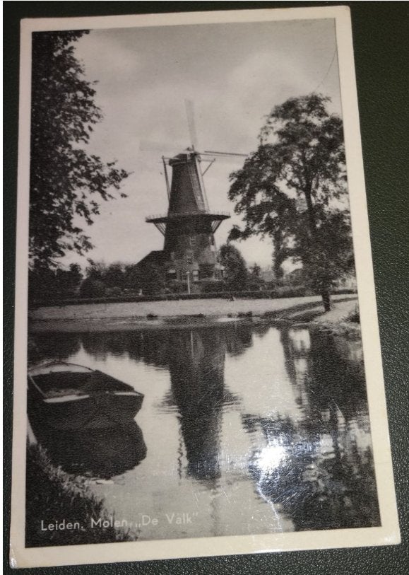 Leiden - Molen - De Valk, Verzenden, 1960 tot 1980, Gelopen, Zuid-Holland