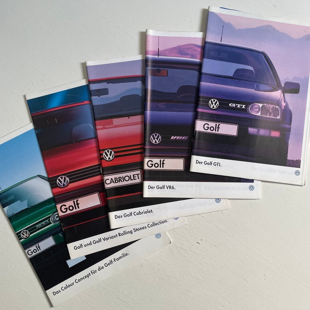 Volkswagen Golf GTI VR6 Cabriolet Rolling Stones Colour Conc, Ophalen, Gelezen, Volkswagen